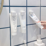 접착식 치약 튜브 꽂이