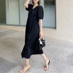 여름롱원피스 허리밴딩원피스 바스락원피스 슈리온