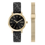 DKNY 시계 여성 Soho 여성시계 3점 무브먼트 스테인리스 케이스 스트랩 컬러 팔찌 276893 NY6616SET