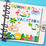 멜팅프렌즈 멜팅냥 알로하 씰스티커