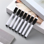 화이트보드 드라이 지우기 마커 고무 캡 미세 팁 드라이 지우기 마커 100 개