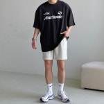 오버핏 애프터 박스 반팔 티셔츠