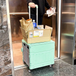 윈드피아 윈드피아 윈드피아 대형 다간다 3초카트 마트카트 캠핑용 케리어 접이식