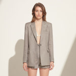 LEAU ET 로에 Alexis Single-breasted Linen Jacket