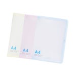 뉴칼라지퍼화일 A4 1P 330x230x35mm 화일케이스