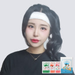 더조은 더조은 땀띠 땀 흡수 헤어밴드 50매입 땀흡수패드 이마 땀흐름 방지