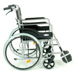 케이엘 E3 수동 알루미늄 접이식대형 레자시트 휠체어