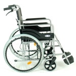 케이엘 E3 수동 알루미늄 접이식대형 레자시트 휠체어