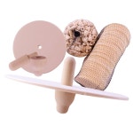 팽이만들기 나무팽이 대용량-그리기 나무팽이100개