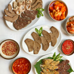 돼지부속물 모둠 2 5kg 간 허파 염통 울대 오소리감투 벌크 가정 급식 순대국 분식집 1개