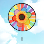 2중 해바라기 바람개비 2p 행사용소품 인테리어소품