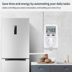 디지털 LCD 전력계 AC 110V 220V 전력량 Kwh 전기 에너지 미터 킬로와트 분석기