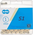케이엠씨 자전거체인 KMC S1 1단체인 싱글체인 픽시체인 112 1개