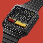 카시오 카시오 빈티지 팝 장난기 레트로 영감 디지털 건메탈 시계 Casio Vintage 313199 A120WEGG-1B