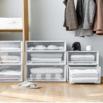 신발보관 신발보관대 투명 의류 보관 상자 가정용 신발 옷장 서랍 신발진열장