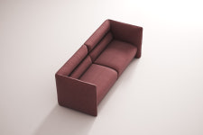 알로소 사티 더블 4인용 노르딕 패브릭 소파