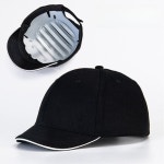 경량 안전모 안전용품 현장안전 경안전모 가벼운 초경량 경작업모흑색 1개