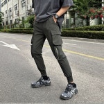 클라쓰업 남자 쿨링 더블포켓 스판 조거팬츠 6964