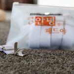 코튼렛 코튼렛 안녕패드야 강력집게형 패드 밀림방지 고무밴드 1세트 낱개 4개