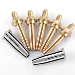 0 G07 30 100 300 프로판 LPG 산소 핸드 홀드 화염 가스 절단 토치 노즐 팁 5 개 G07-300