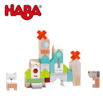 하바 하바 강아지와 고양이 빌딩 블록 영유아 원목교구 18M HB306086