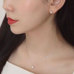 92 5 퓨어 큐빅 귀걸이