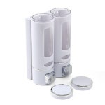 플러스 벽걸이 물비누 디스펜서 2구