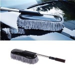 차량용 먼지털이개 왁스 극세사 브러쉬 대형 세차용품