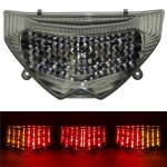 E-마크 Led 통합 깜박이 미등 후면 테일 브레이크 정지 신호등 스즈키 카타나 GSX 650 F GSX650F