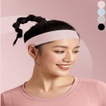 땀 흡수 운동 요가 헤어밴드 터번 머리 흘러내림 방지