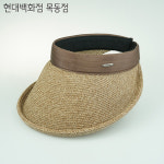 햇츠온 햇츠온 HatsON 여성 여름 밀짚 썬캡 햇빛가리개 그늘막 모자 벙거지 H3-1207 AA-39