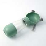 큐티펫 휴대용 애견 간식 물병 반려동물 산책 물통