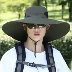 챙넓은사파리모자 낚시 등산 캠핑 사파리 모자 CA-02