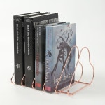 TREE 스토리 하트 프레임 책꽂이 로즈골드 책상책꽂이