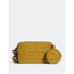 56560049 코치 숄더 크로스백 charter slim crossbody with coach badge cc117 flax