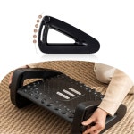 힐링 발받침대 발지압 각도조절 사무실 책상 발받침