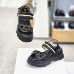 탠디 체인장식 캐쥬얼 플랫폼 샌들 여성 JK X2A3028TD