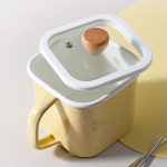 레블링 레블링 법랑 캐니스터 밀폐용기 사각 라면 냄비 1 45L 2 2L 1 45L 1개