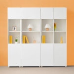 e스마트 와이즈 전면 수납 책장 400x310x1820mm