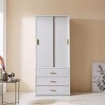 슬라이드 서랍 옷장 800 H4244