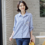 조이마담 조이마담 ST 패치포켓 롤업 셔츠겸자켓 남방 J3218