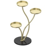 3단 화분 블랙골드 B 진열대 스틸