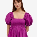 GANNI 가니 작업복 맥시 드레스 F8186520