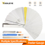 Feeler 게이지 미터법 두께 측정 시트 블레이드 밸브 단풍 점화 플러그 갭 도구 세트