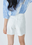 리틀마켓 하이웨스트 썸머 커팅 코튼 4부 숏 팬츠 PF39B3