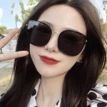패션 라운드 사각 미러선글라스