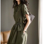 스윗트리 빅포켓 벨티드 원피스 h0087