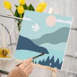 DIY 유화 색칠하기 캔버스 페인팅 그림 명화 그리기