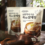한국민속촌 유황먹여 키운 복 삼계탕