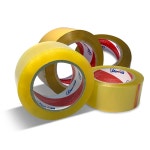 바로나 포장용 OPP 경포장 박스테이프 40M BA L40 투명 100개